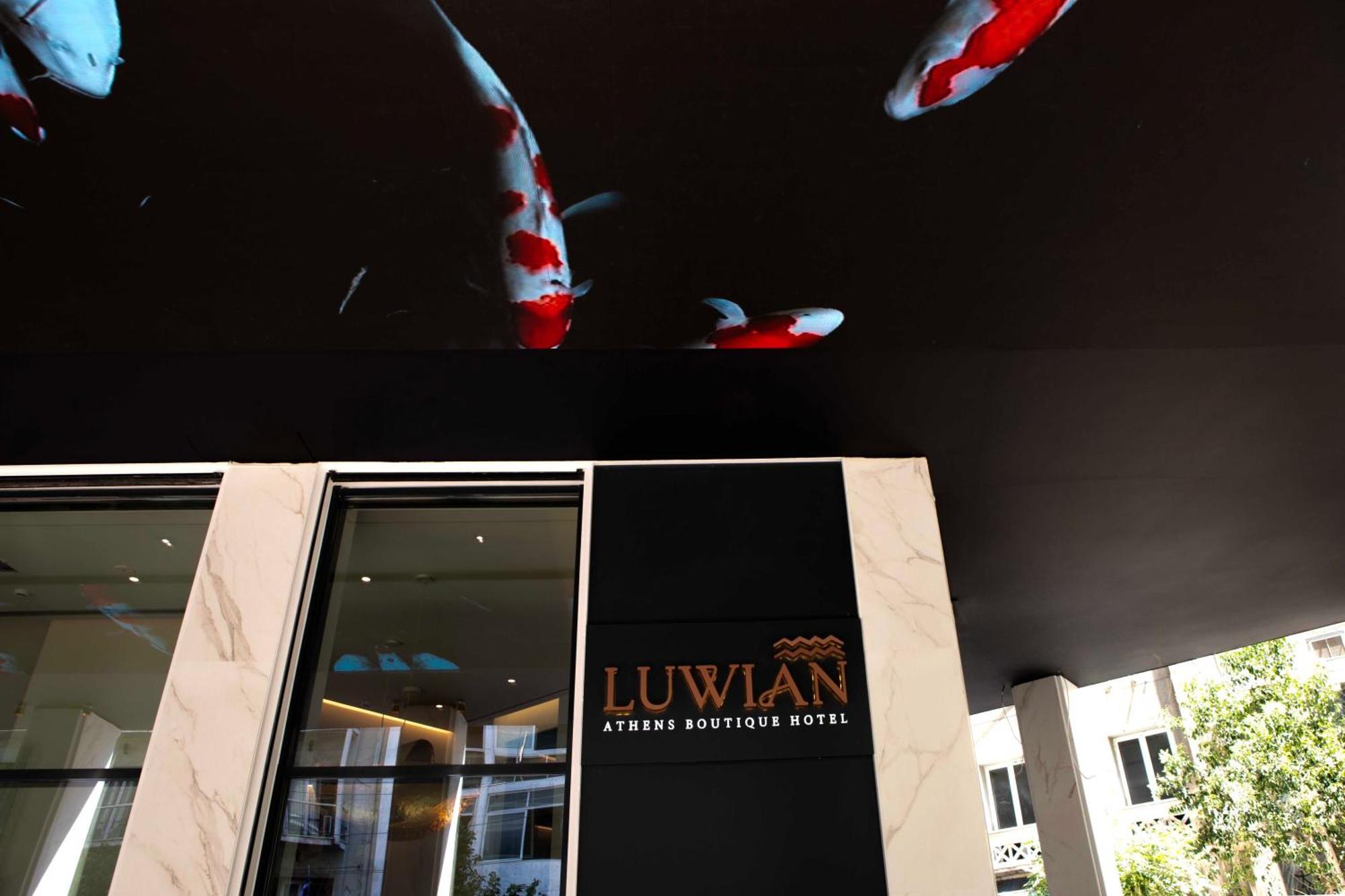 Luwian Athens Boutique Hotel Exterior foto